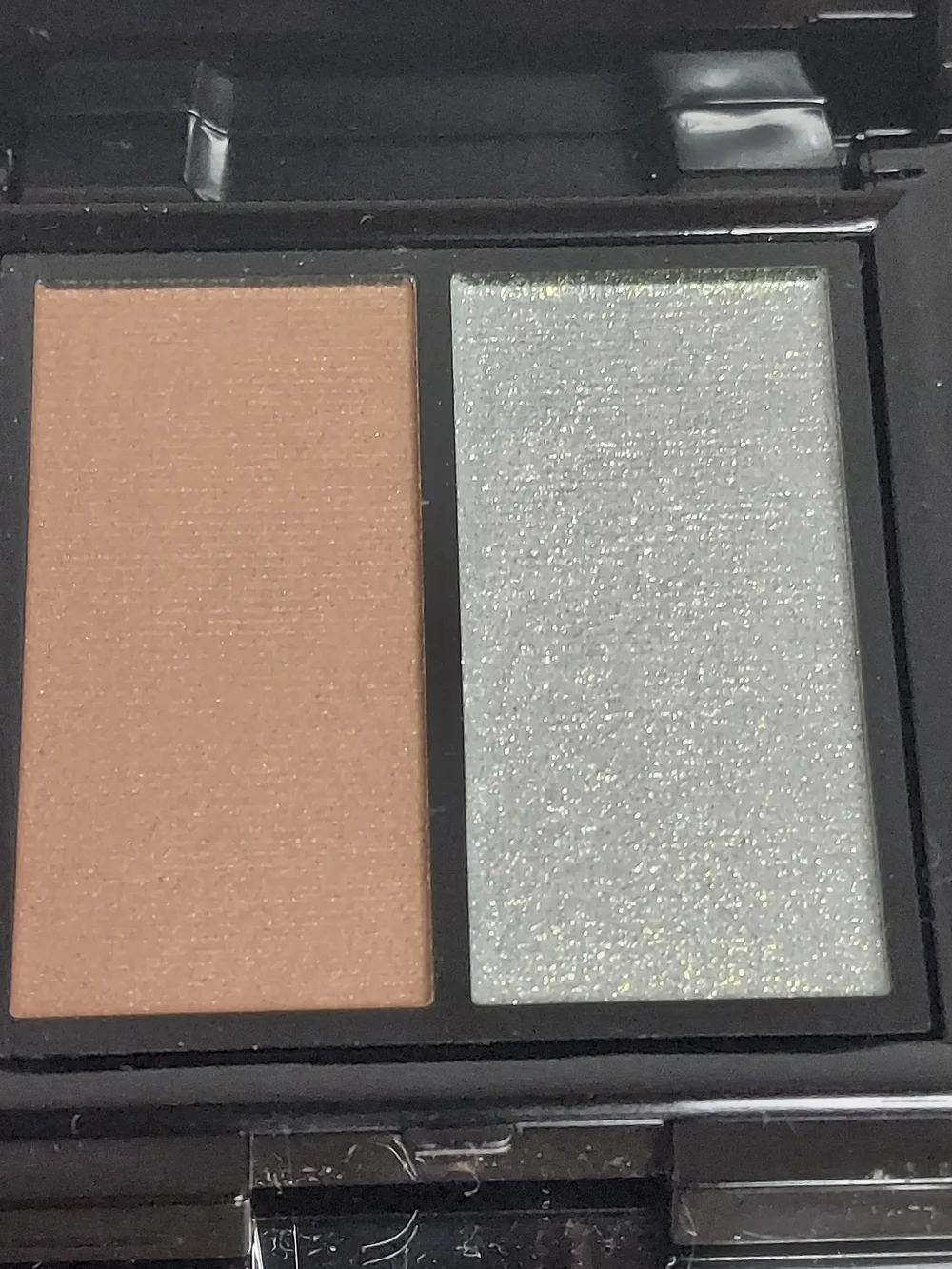 NWT Eleman Beauty Eden + Shallow Eyeshadow Duo Taupe Matte Seafoam Shimmer